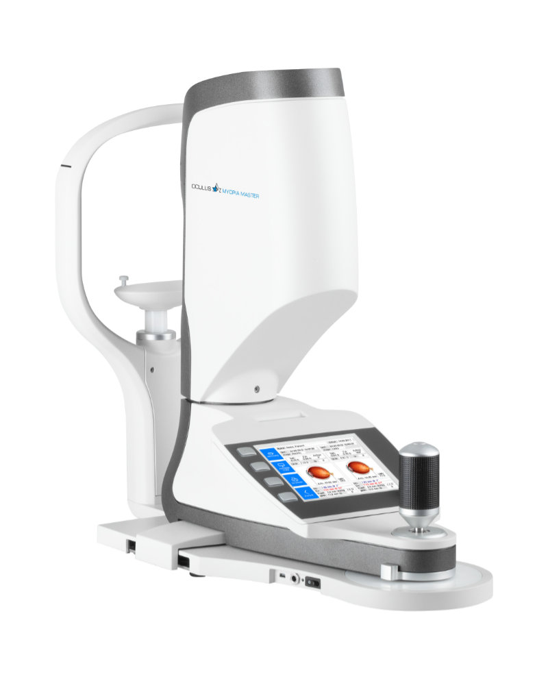Anatomie eines kurzsichtigen Auges